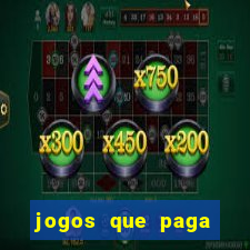 jogos que paga dinheiro de verdade no pix